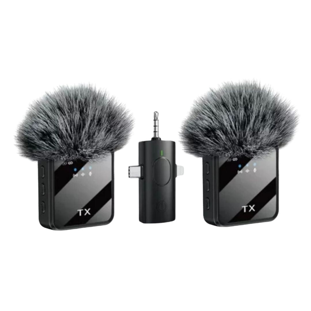 Microfono Inalambrico F11-2 (x2) Iphone/android/plug