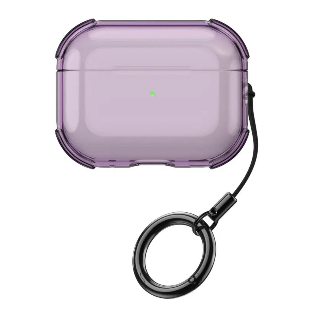 Estuche Airpods Transparentes Colores