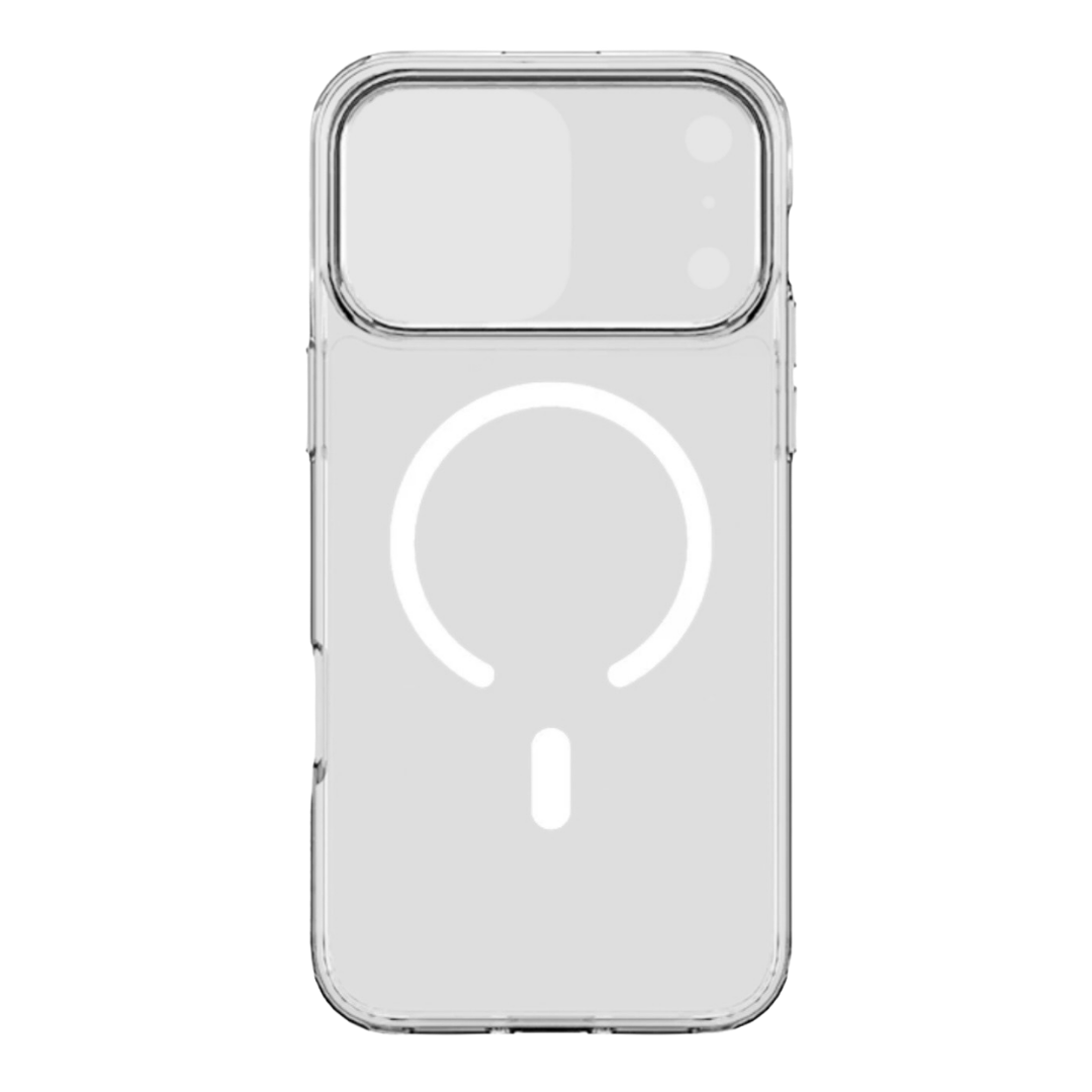 Estuche Clear Magsafe / Clear Black Magsafe Atomic