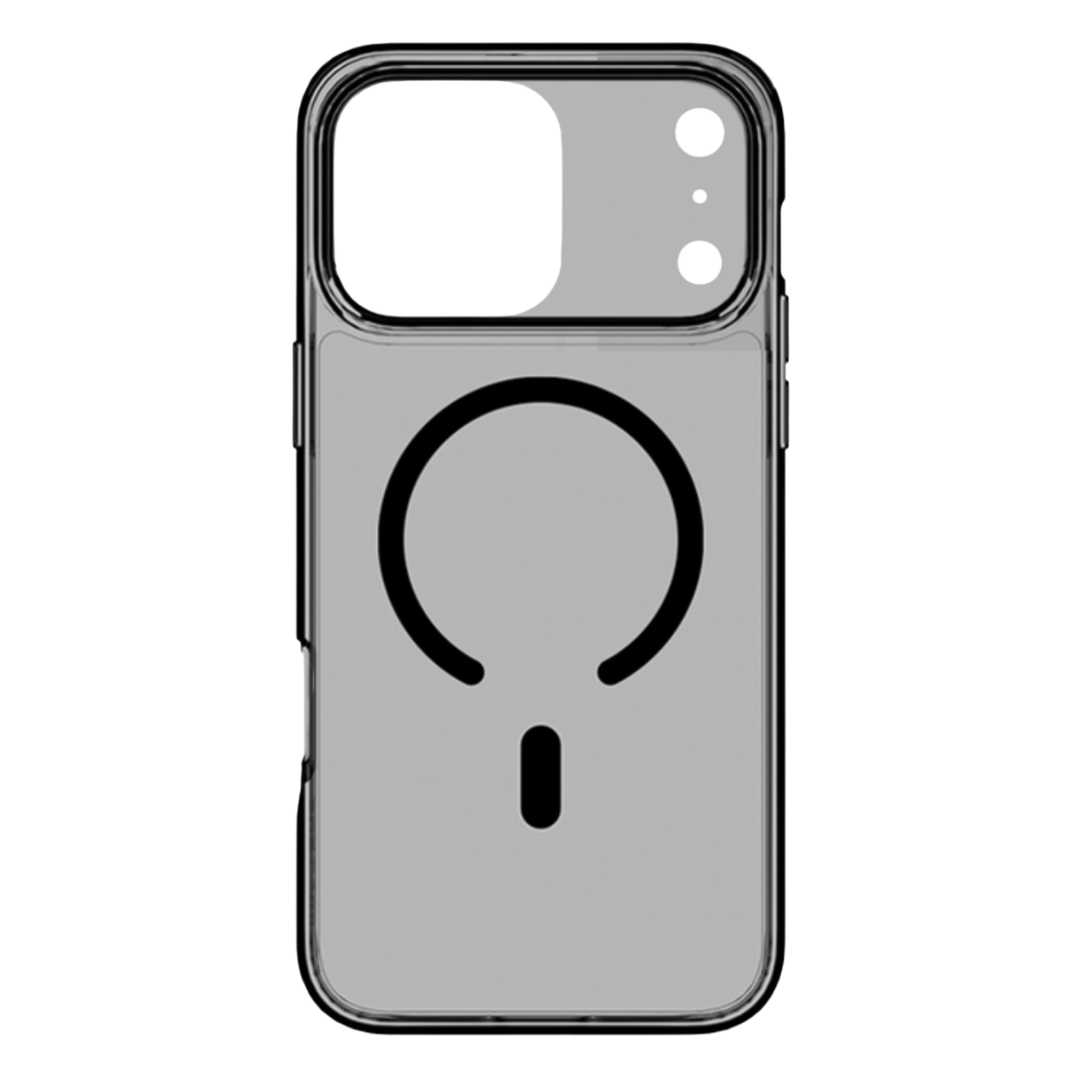 Estuche Clear Magsafe / Clear Black Magsafe Atomic