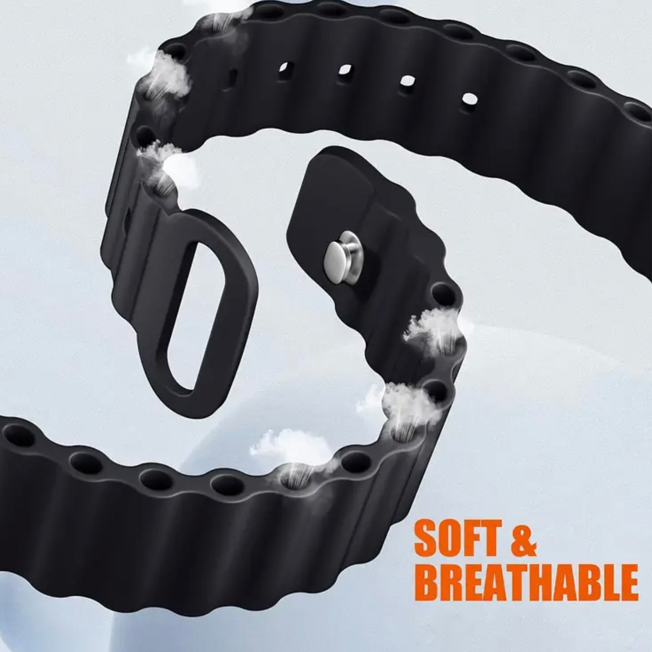 Pulso Apple Watch Ocean Band 42/44/45/49 Mm